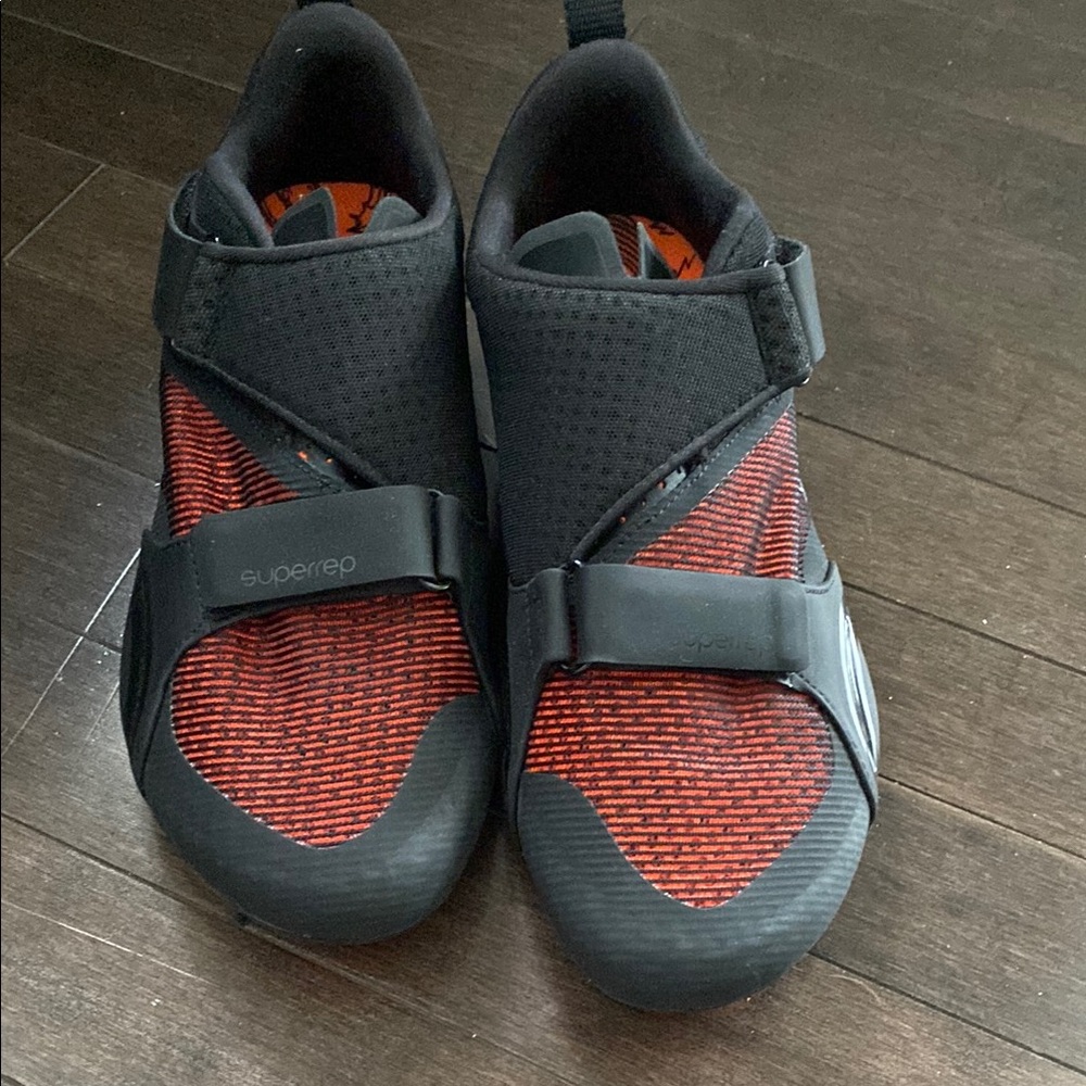 Nike SuperRep Black and Orange Athletic Shoes